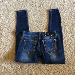 Size 26 Miss Me skinny jeans